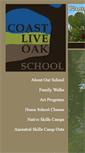 Mobile Screenshot of coastliveoak.com